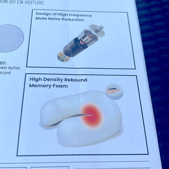 TRAKK WIRELESS MASSAGE TRAVEL PILLOW - Picture 9 of 13